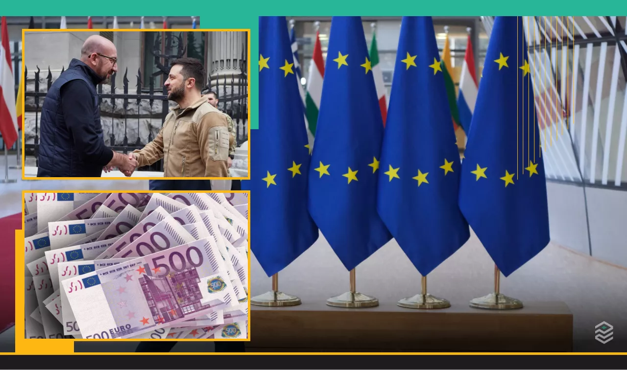 Фото: Совет ЕС, Офис президента Украины, Pixabay. Коллаж: Pro Гроші