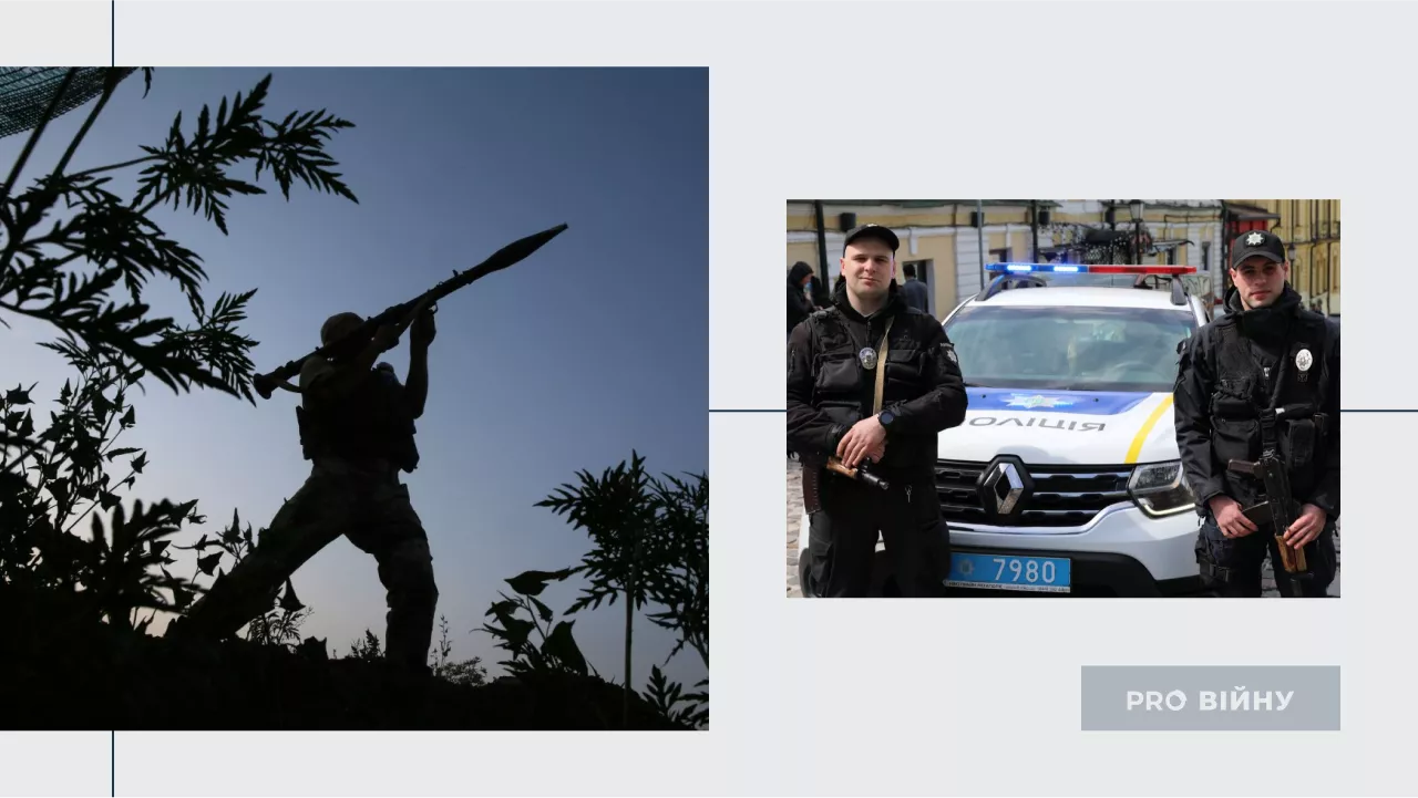 Фото: УНІАН, Поліція Києва. Колаж: Pro Війну