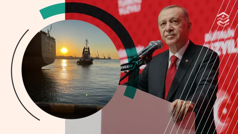 Фото: сайт президента Туреччини, Мінінфраструктури. Колаж: Pro Гроші