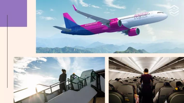 Фото: Pexels, Wizz Air. Колаж: Pro Гроші